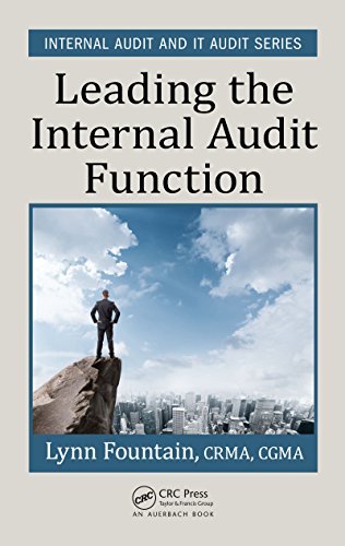 How to lead the internal audit function