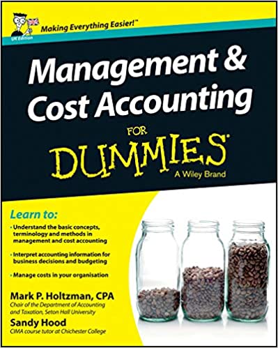 Management & Cost Accounting for Dummies