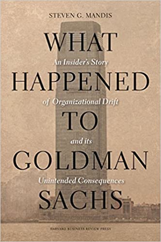 What happened to goldman sachs