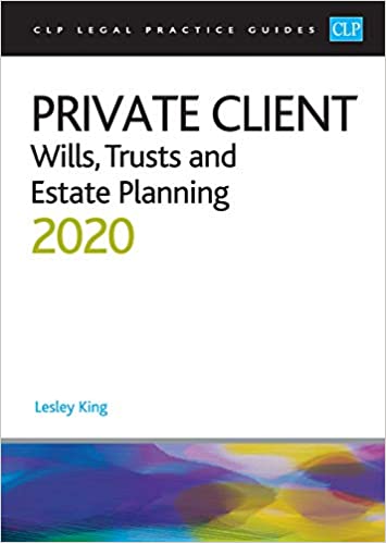 Private client wills trusts and estate planning