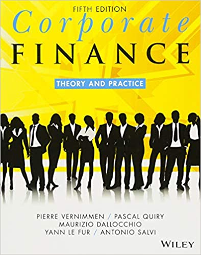 Corporate Finance: Theory & Practice