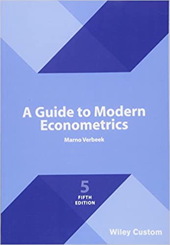 Guide to modern econometrics