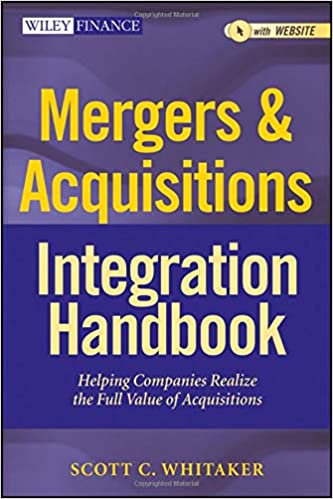 Mergers & Acquisitions Integration Playbook