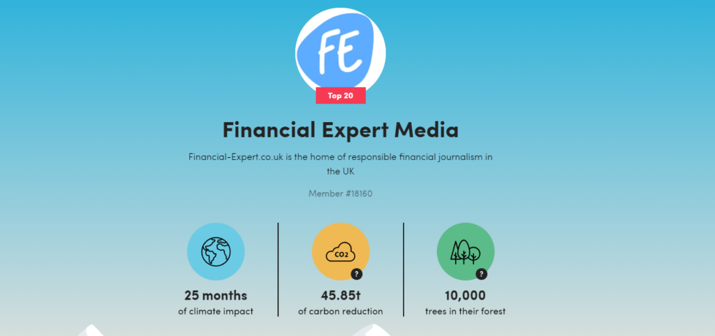 Financial Expert 2022 December Ecologi Stats